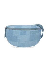 Seasons of April - Gürteltasche DENISE CROSSBODY DENIM SIZE L Jeans Umhängetasche mit Ledergurt - Denim 1