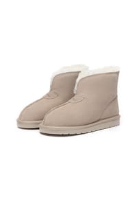 EVERAU® - Damen Hausschuhe Owl - CHESTNUT