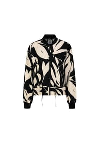 EIGHT2NINE - Jacke - leaves: black-nude beige