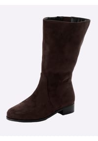 sheego - Weitschaftstiefel - schoko
