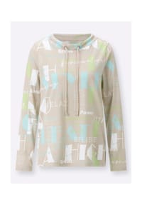 Sieh an! - Langarm-Shirt - sand-flamingo-bedruckt
