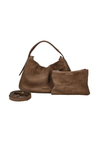 NeroGiardini - Veloursleder Taschen - Braun