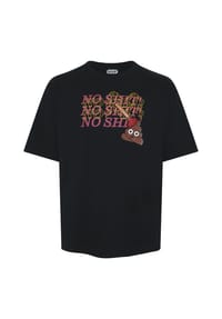 emoji® T-Shirt mit NO-SHIT-Print Bild 1