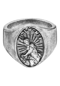 caї - Ring 925/- Sterling Silber - Silbergrau