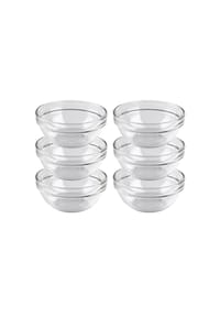 Luminarc - Schüssel 12 cm 6-er Set EMPILABLE Empilable - Transparent