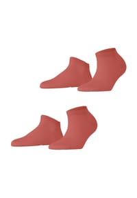 ESPRIT - Sneakersocken, 2er-Pack, für Damen - 8721 RUST RED