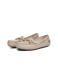 EVERAU® - Damen Leder Loafer - Grebes - BLACK