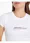 Calvin Klein Jeans T-Shirt, Logo-Print, für Damen Bild 4