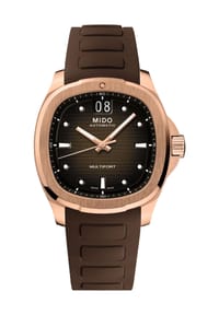 MIDO® MULTIFORT - Herren Armbanduhr "TV Big Date" M0495263729100 - BRAUN