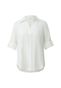 S.Oliver Red Label - Shirtbluse, Leinenanteil, für Damen - 0100 WHITE