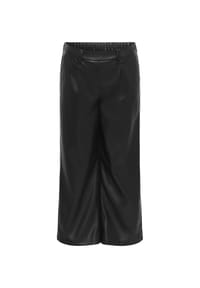 ONLY CARMAKOMA - Kunstlederhose 2026 5_Fall2, Gummibund, für Damen - 177911001 BLK/BLK