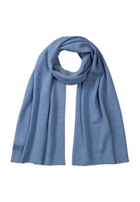 GALERIA - Cashmere-Schal, 40x180 cm, Rippe, für Damen - BLACK KD/C7402A