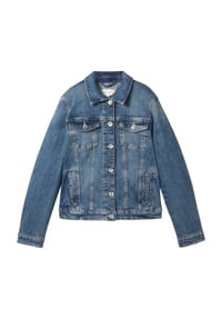 TOM TAILOR Jeansjacke, Kentkragen, Brusttaschen, für Damen Bild 1