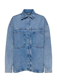 ONLY® - Jeanshemd, Brusttaschen, Seitenschlitze, für Damen - 177934 LIGHT BLUE