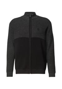 STREET ONE MEN - Strickjacke, Baumwolle, für Herren - 25042 ANTHRA GREY