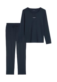 Marc O'Polo - Schlafanzug Cotton - Dunkelblau