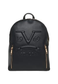 19V69 ITALIA - Daypack, Kunstleder, Reißverschluss, für Damen - BLACK