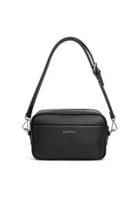 collezione alessandro® - Umhängetasche Praktisch kleine Crossbody Bag mit vielen Fächern - schwarz