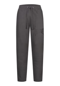 TAPOUT® - Herren Jogginghose normale Passform LIFESTYLE BASIC JOGGER - Anthracite/Black