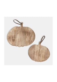 LOBERON - Schneidebrett 2er Set Pavolinos braun - braun