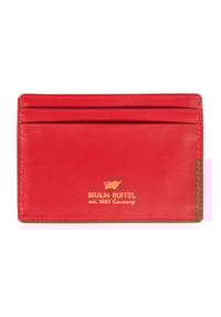 BRAUN BÜFFEL - VERONA Kartenetui, Leder, Emblem - 010 SCHWARZ