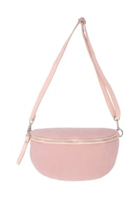 Seasons of April - Gürteltasche KIMIKO CORD SIZE M Umhängetasche mit Ledergürtel - Pink