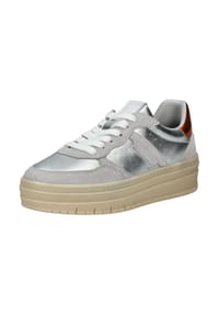 Tamaris - Leder/Synthetik Sneaker - Rot