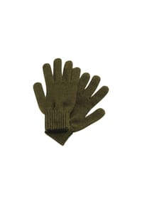 maximo® - KIDS-Fingerhandschuhe, Strick Saisonfarben - caramel cafe
