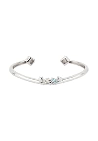 carolin stone - Armband 925/- Sterling Silber 1 Topas - blau