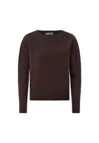 rich&royal - Pullover, U-Boot-Auschnitt, für Damen - 298 CHOCOLAT TORTE