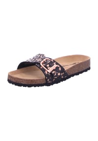 Tamaris - Pantoletten - BEIGE/SNAKE