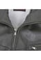 MADDOX Herren Lederjacke Blouson Lammnappa grau Bild 9