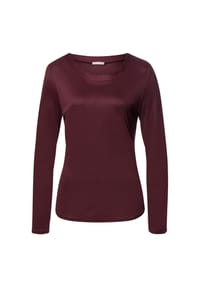 HANRO - Longsleeve Grand Central - silver vapor