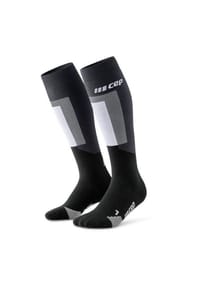 cep - Damen Ski Thermo Socken Tall schwarz / grau v3 - mehrfarbig