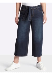 sheego - 7/8-Jeans - blue-bleached