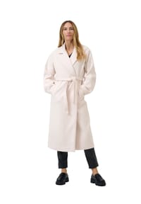 RICANO - Damen Mantel Miriam mit Gürtel und Auslegekragen - Blau