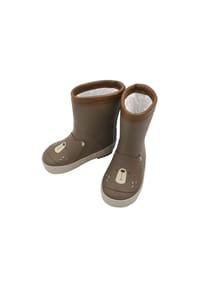 maximo® - Gummistiefel Bär Winterfutter, Reflekt 3M - fossil
