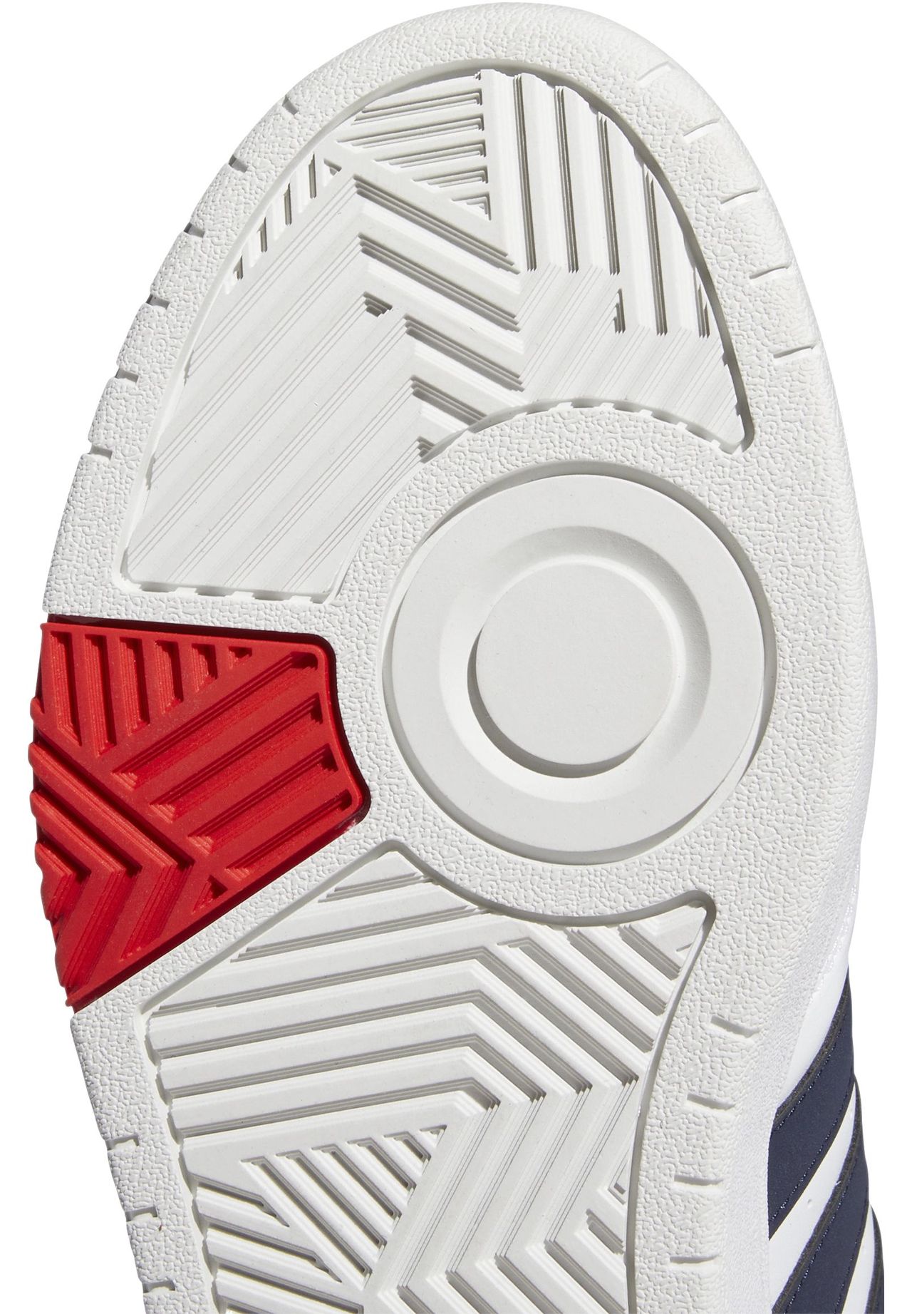 adidas Hoops 3.0 Sneaker, Retro-Style, Lederoptik, dämpfend, für 