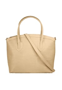 Cluty - Handtasche Echt Leder, Made In Italy - alt-rosa