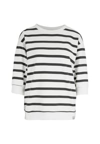 VENICE BEACH - Sweatshirt Janette, 3/4-Arm, für Damen - 1669001-WHIT_ANTHR