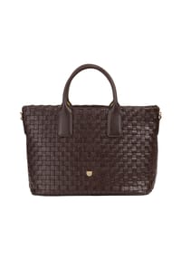 DuDu Jaqueline - Jaqueline Shopper Tasche Leder 28 cm - black rose
