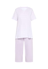 DESIRéE - Capri-Pyjama Petra, Wellensaum, für Damen - 0  HELL LILA