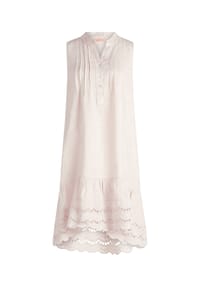 CARTOON - Leinen-Blusenkleid, Stickerei, für Damen - 1032 WHITE SAND