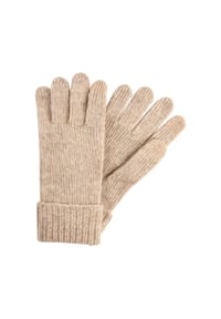 camel active - Strickhandschuhe aus weichem Materialmix - Grau