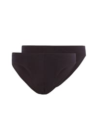 SKINY® - Herren Slips, 2er Pack - Brasil Slip, Cotton Stretch, Single Jersey - Olivgrün/Weiß