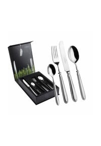 PICARD & WIELPÜTZ Tafelbesteck inkl. Besteckbox Landhaus 24er Set silber - LANDHAUS - silber