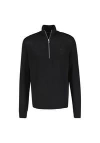 LERROS - Schurwoll-Stricktroyer mit Kaschmiranteil - BLACK