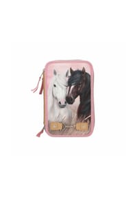 DEPESCHE - 3-Fach Federtasche Dusty Rose Miss Melody 20 x 13 x 7,5 cm rosa - rosa