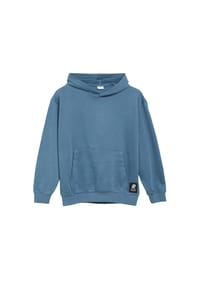 s.Oliver - Hoodie, Rippbündchen, für Kinder - 55D4 BLUE