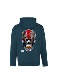 OLDSKULL - Kapuzensweater Xtreme Vivid Skull Graphic mit angesagtem Totenkopf-Print - Black
